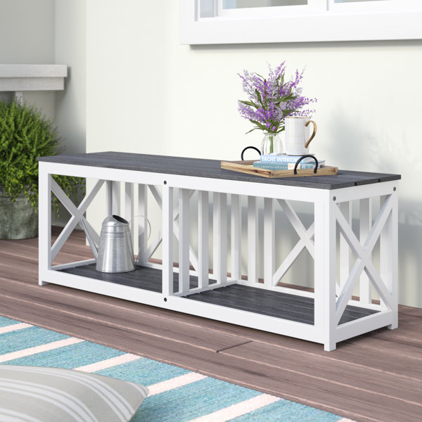 One Allium Way® Solid Wood Cubby Storage Bench & Reviews Wayfair